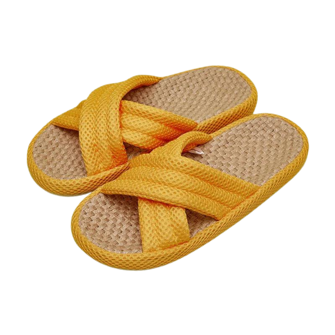 Sommar Tofflor Dam - orange