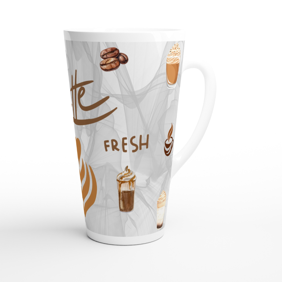 Stor latte mugg kopp