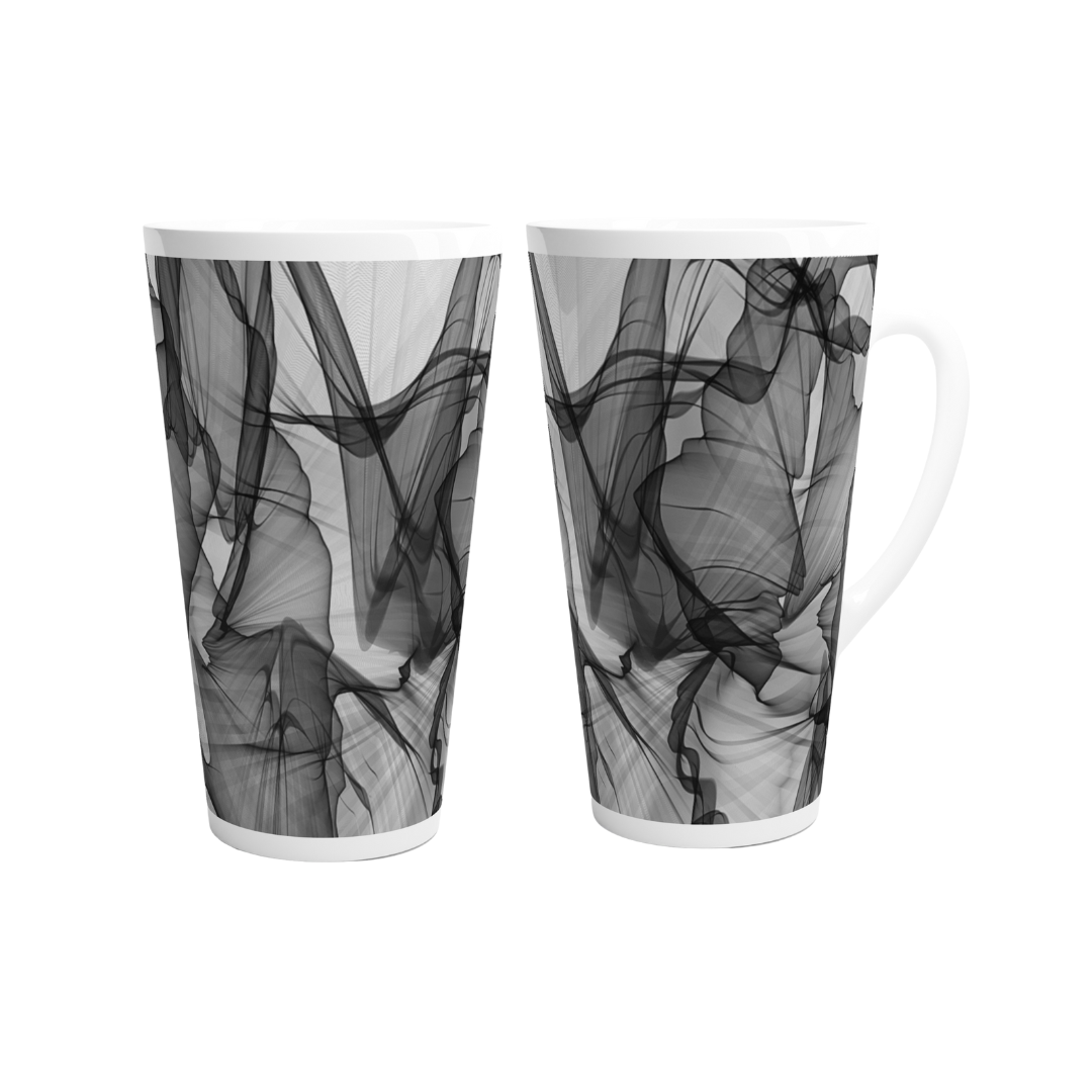 Stor mugg black & white