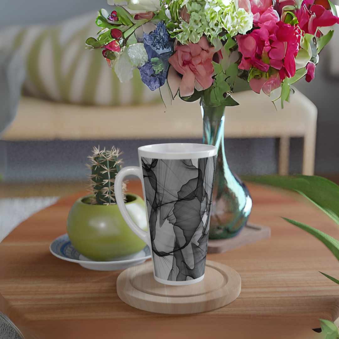 Stor mugg black & white