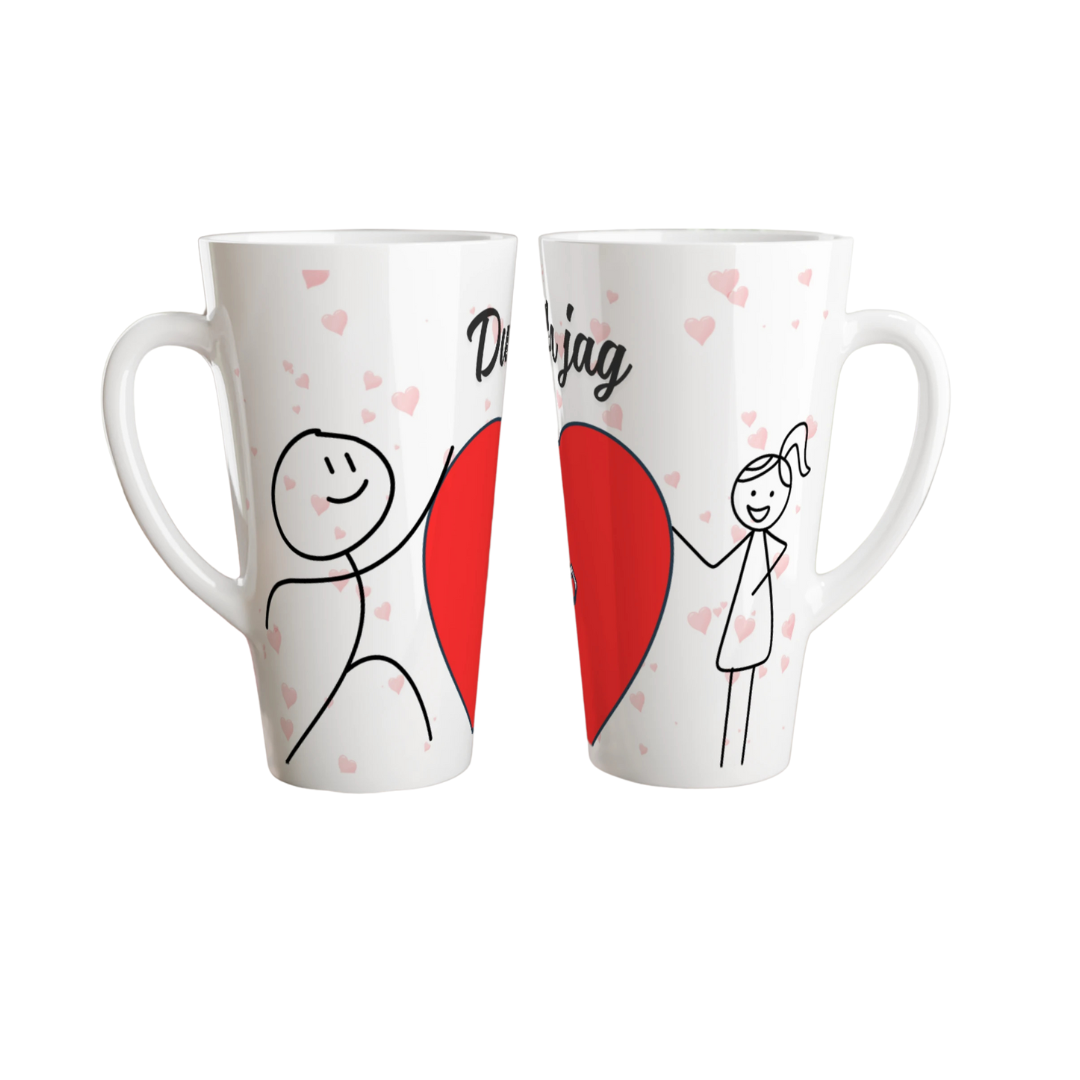 Stor mugg love 500 ml