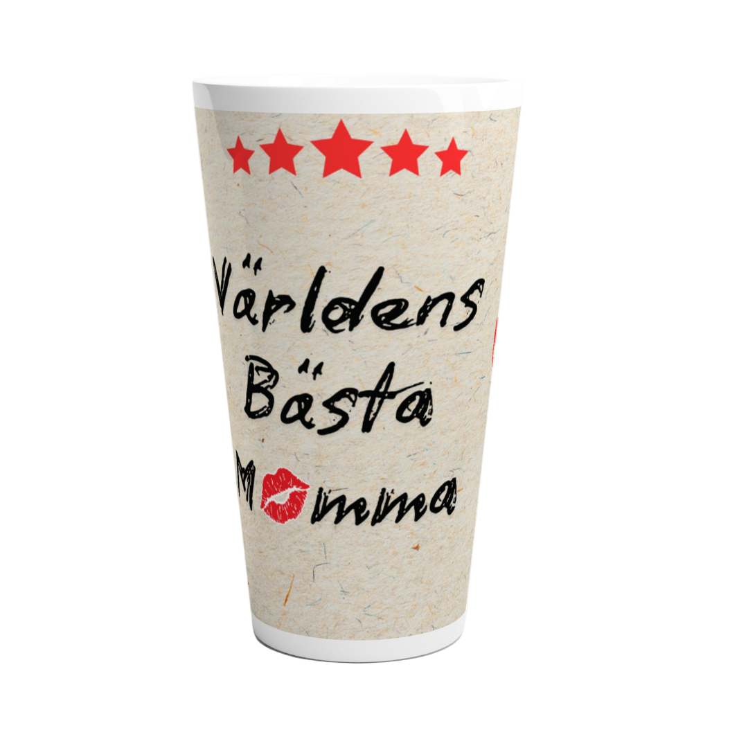 Stor mugg världens bästa mamma 500 ml