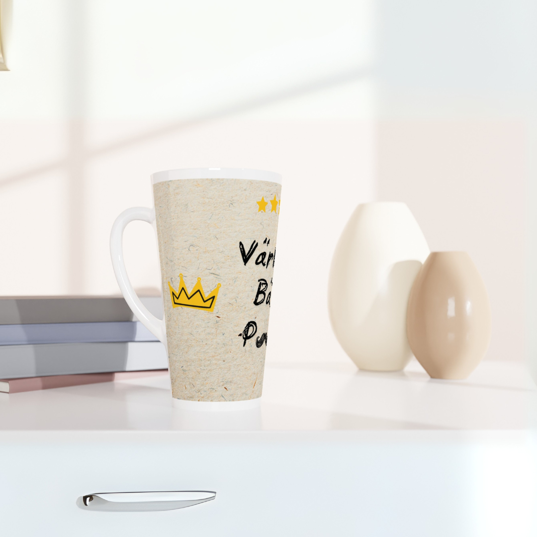 Stor mugg världens bästa pappa 500 ml