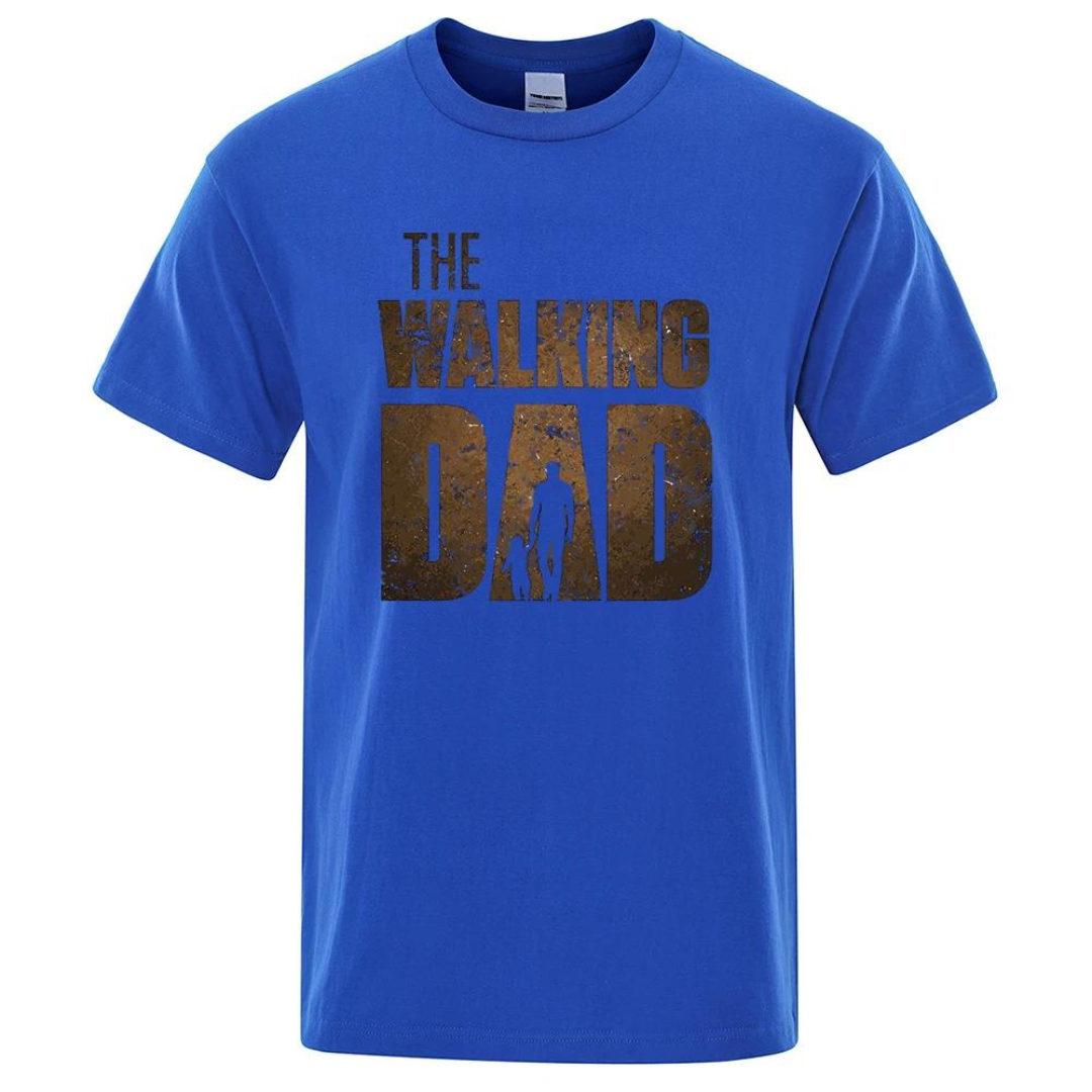 The Walking Dad t-shirt - blå