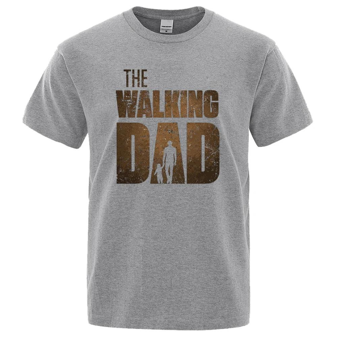 The Walking Dad t-shirt - grå