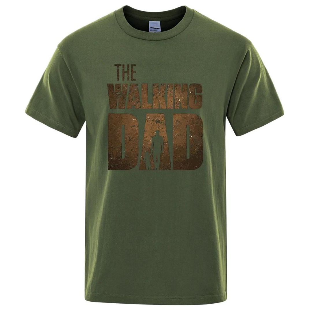 The Walking Dad t-shirt - grön