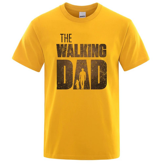 The Walking Dad t-shirt - gul