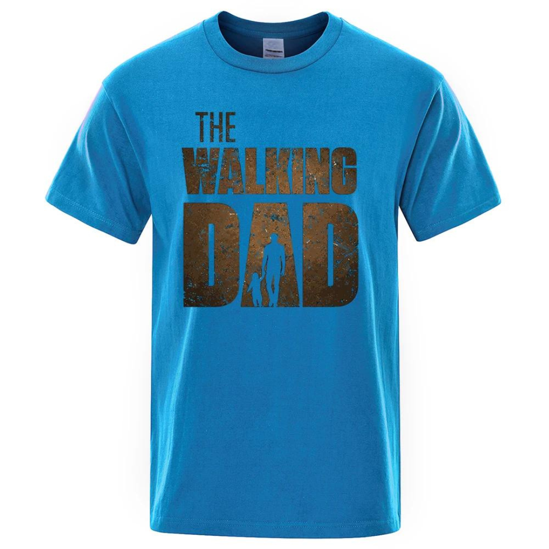The Walking Dad t-shirt - ljusblå