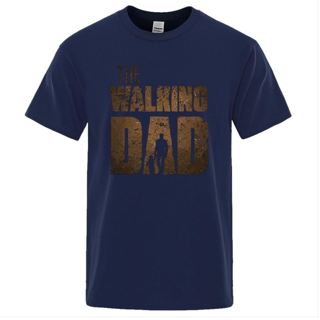 The Walking Dad t-shirt - mörkblå