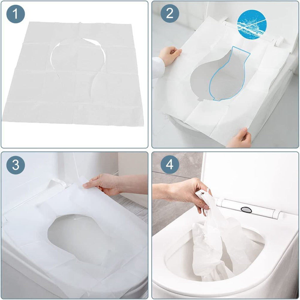 Toilet seat cover