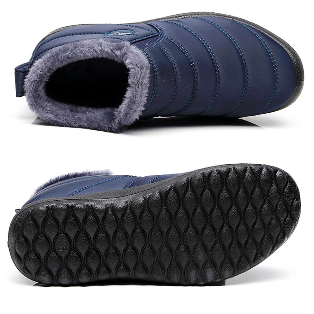 Varma vinterskor plysch