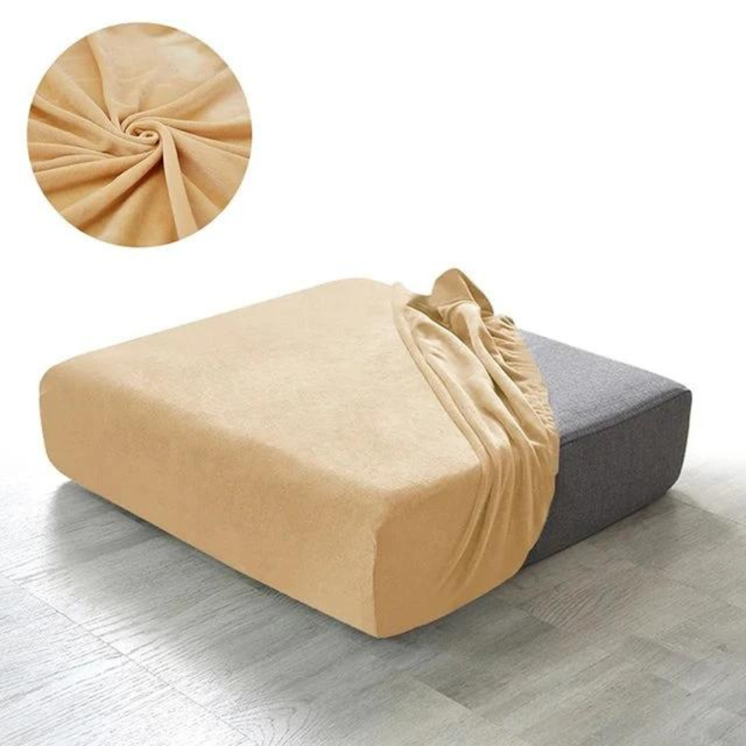 Beige - Överdrag soffa