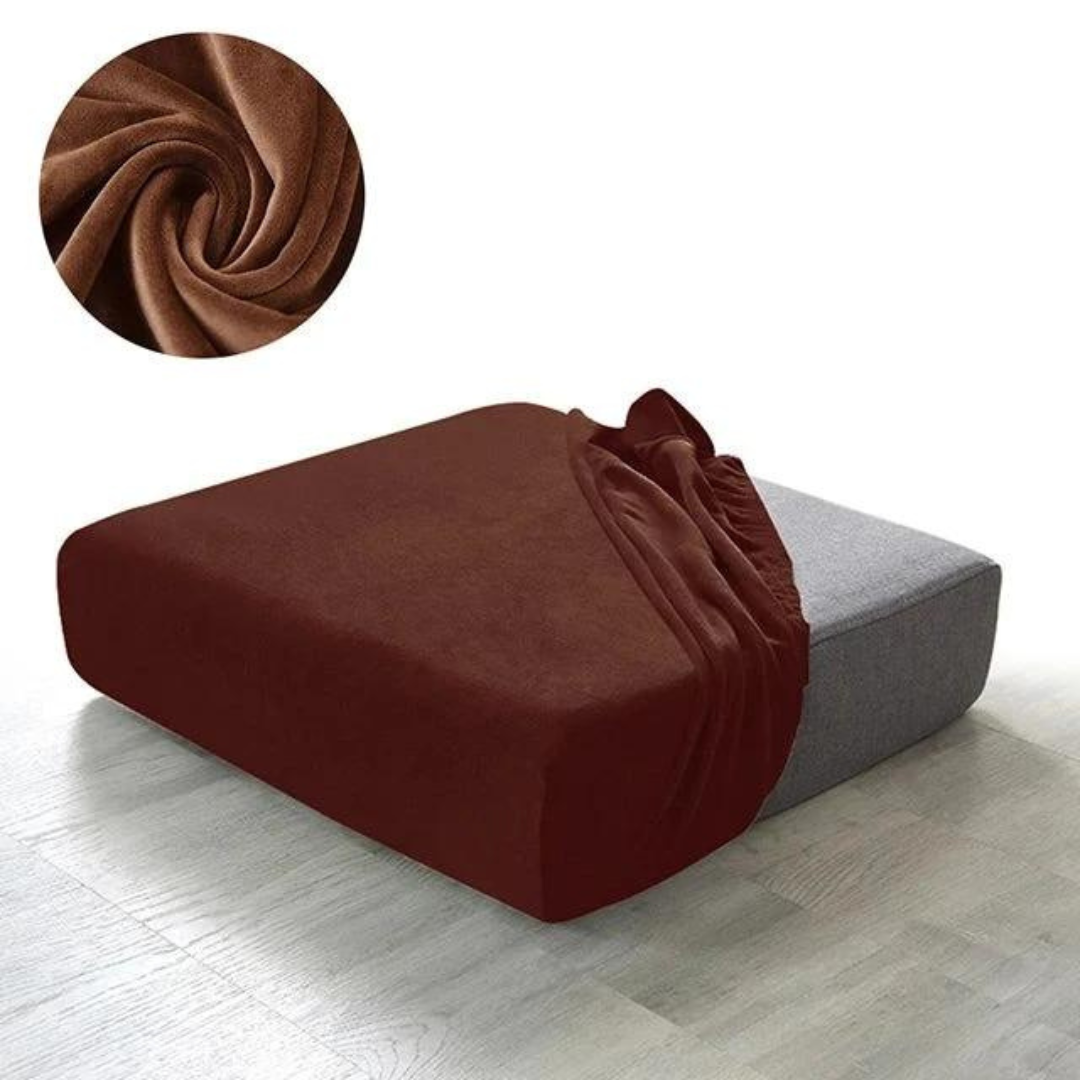 Brun - Överdrag soffa