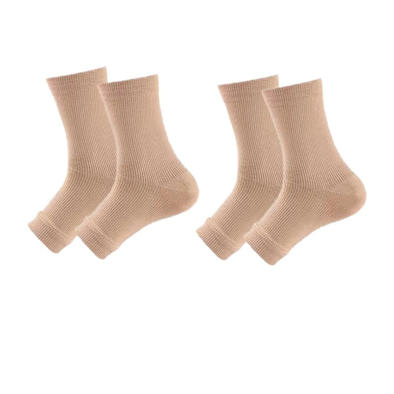 bruna Kompressionsstrumpor