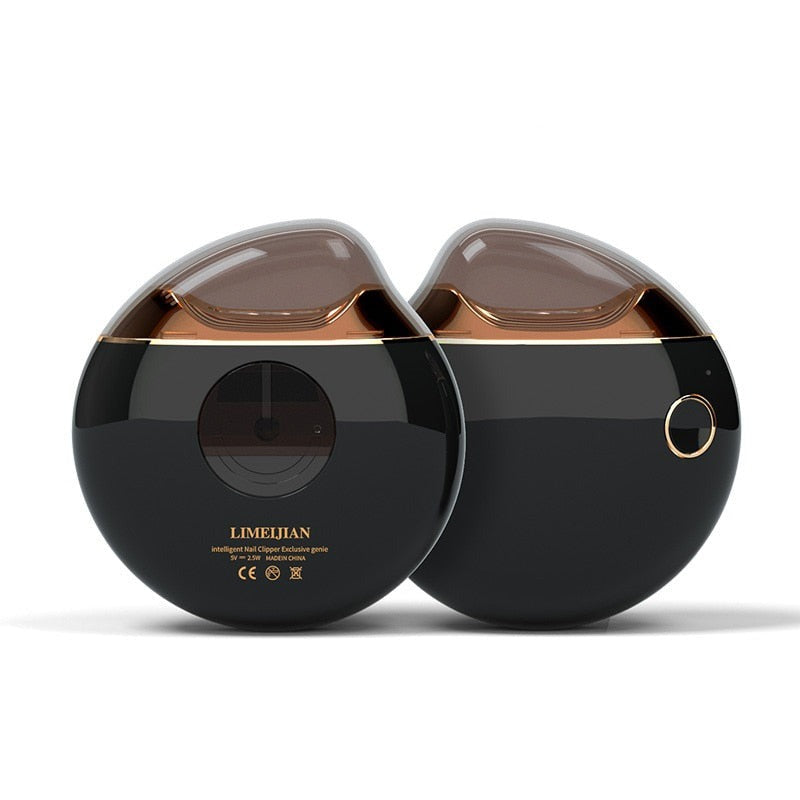 elektrisk nagelklippare svart