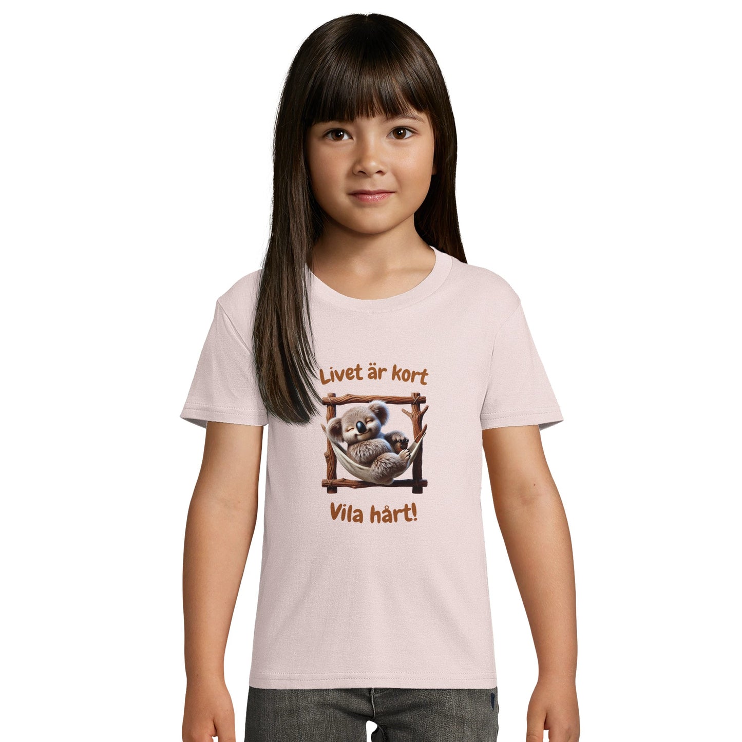 flicka roligt t-shirt