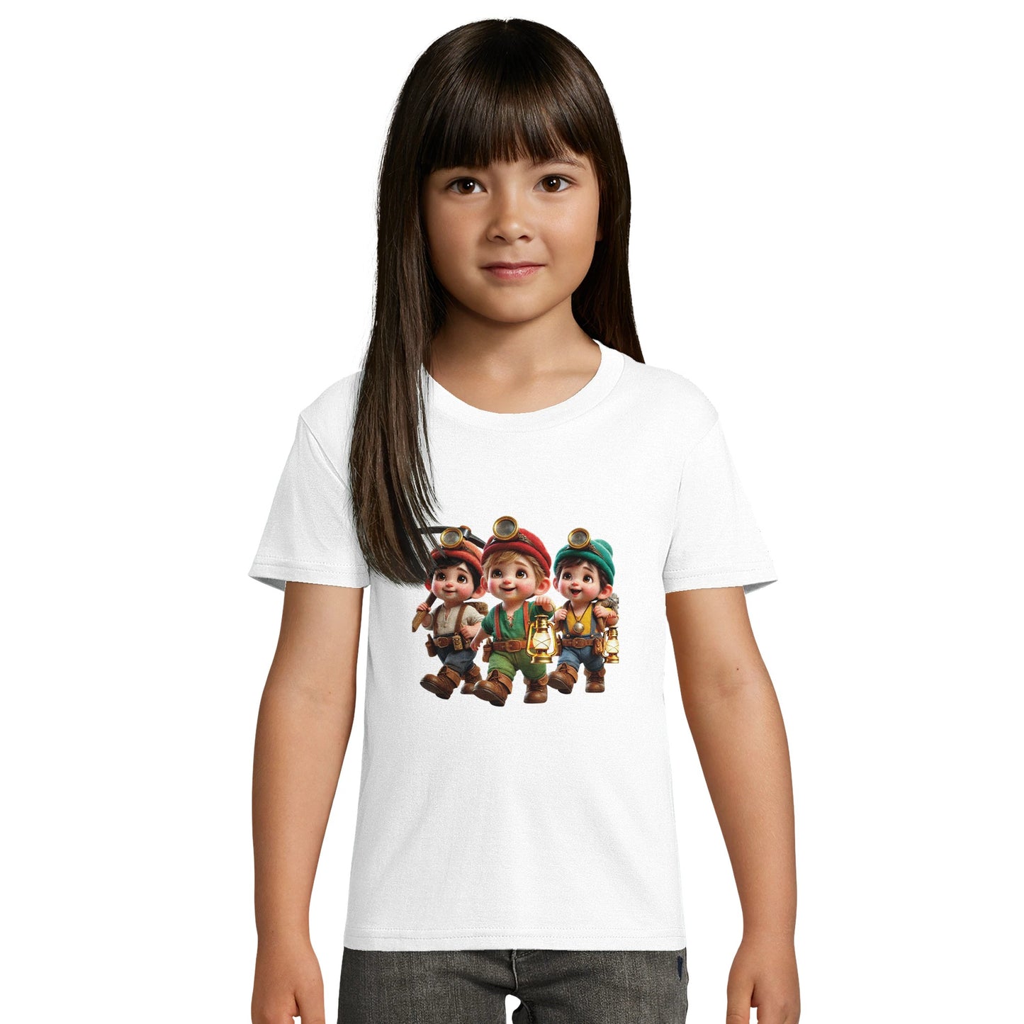 flicka t-shirt med tryck