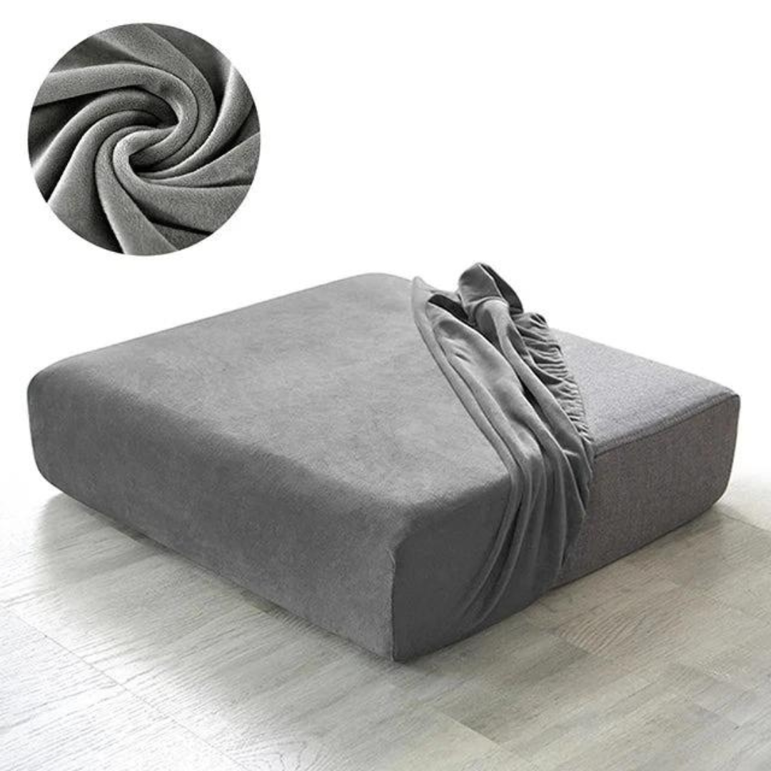 Grå - Överdrag soffa