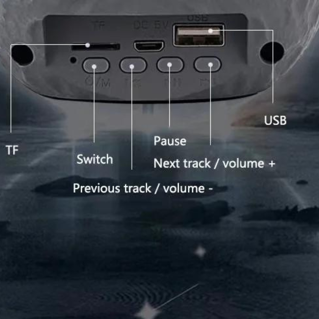 lampa med Bluetooth