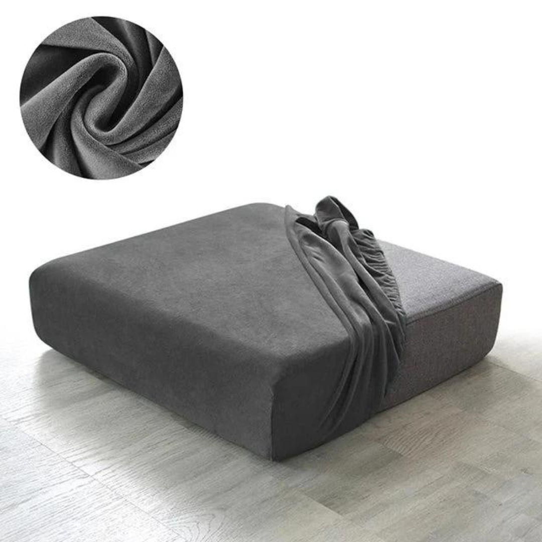 Mörkgrå - Överdrag soffa