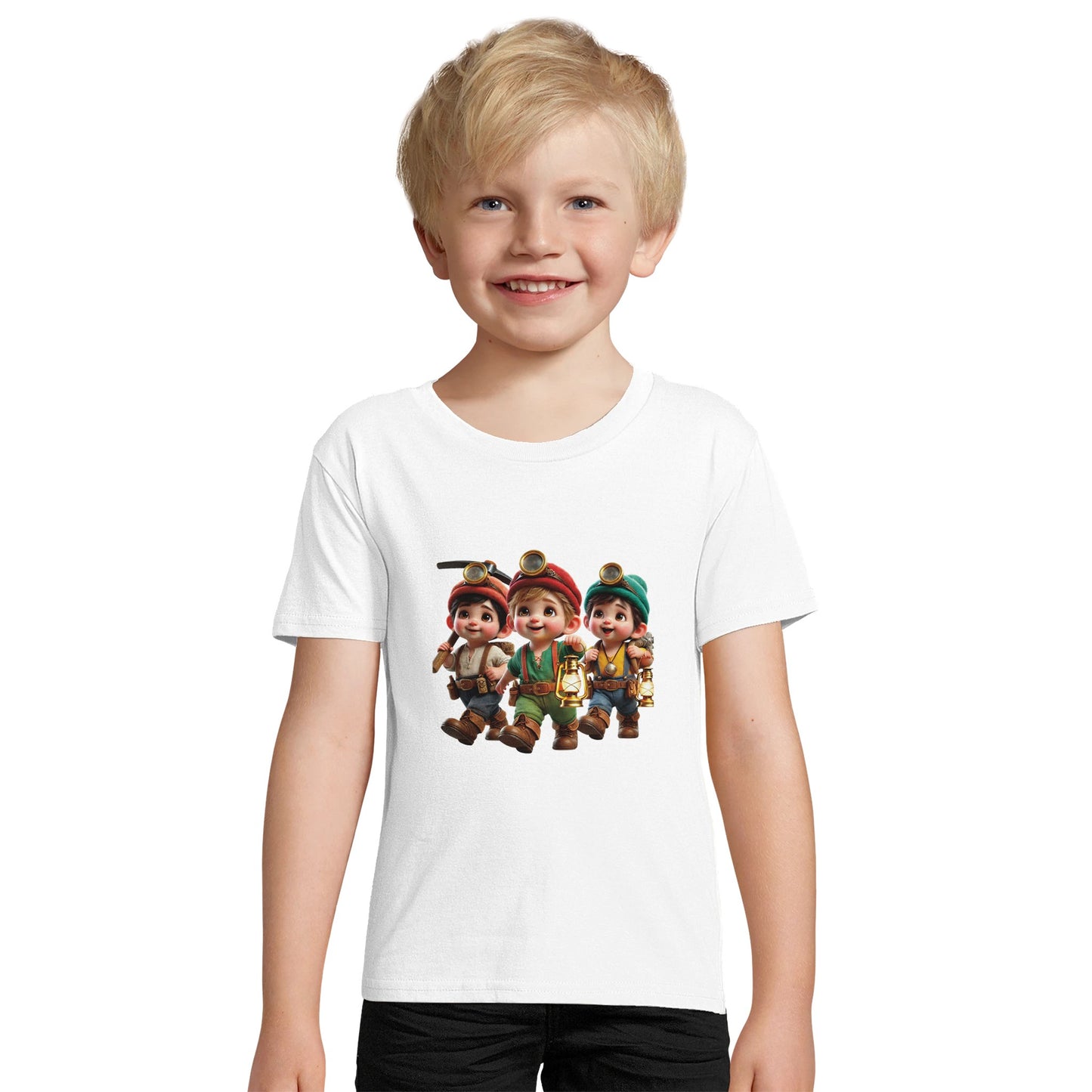 pojke t-shirt med tryck