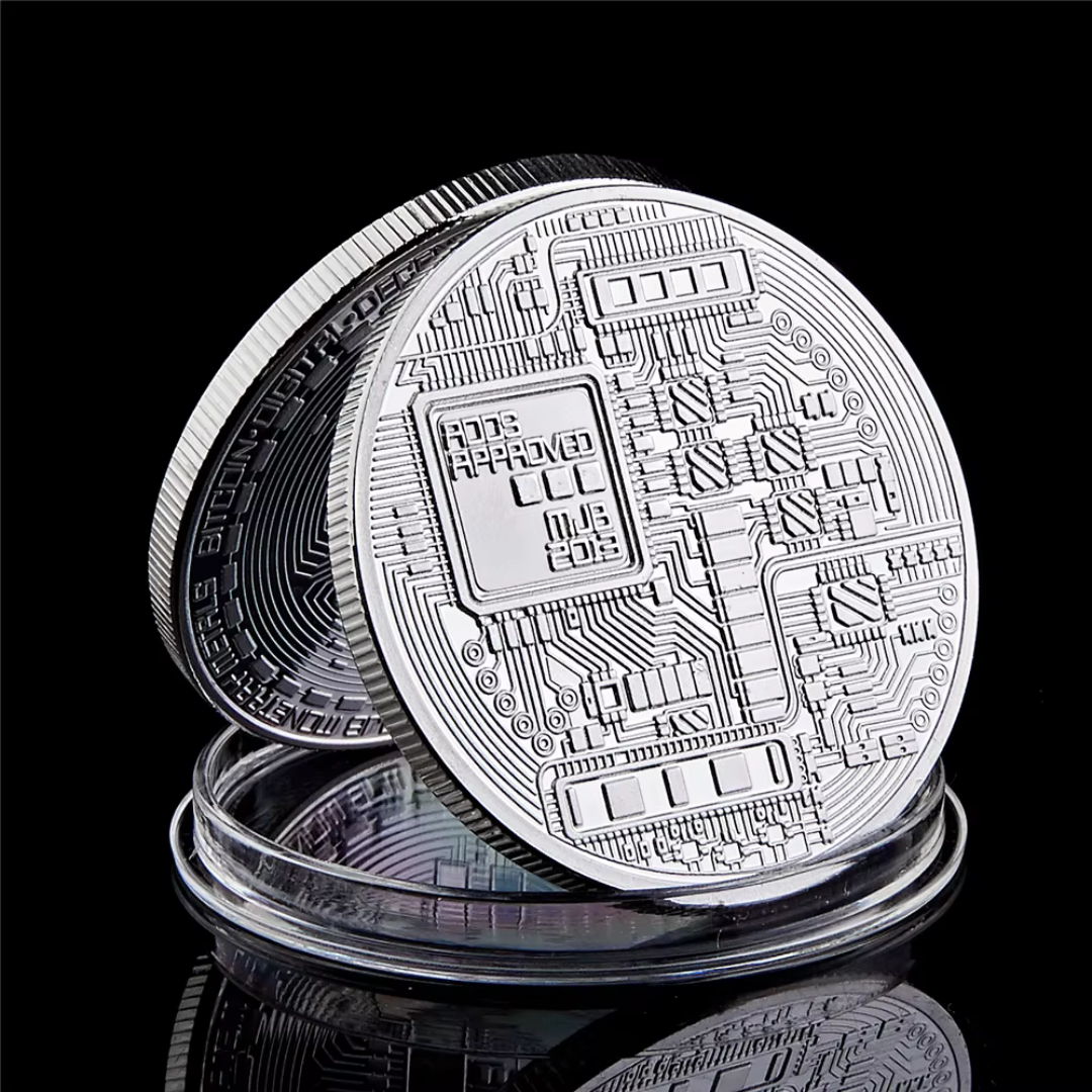 Silver mynt Bitcoin