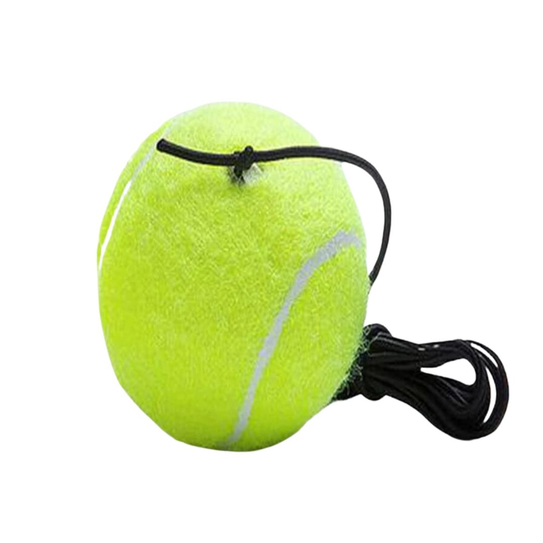 tennisboll med snöre