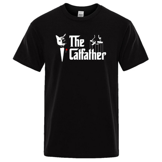 The Cat Father t-shirt - Svart