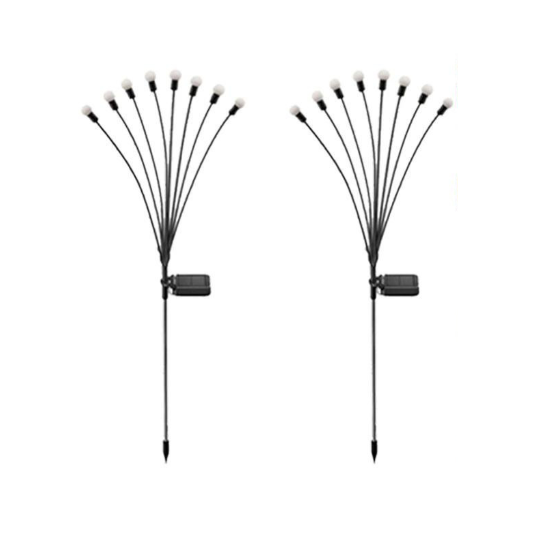 Trädgård LED lampa solcell