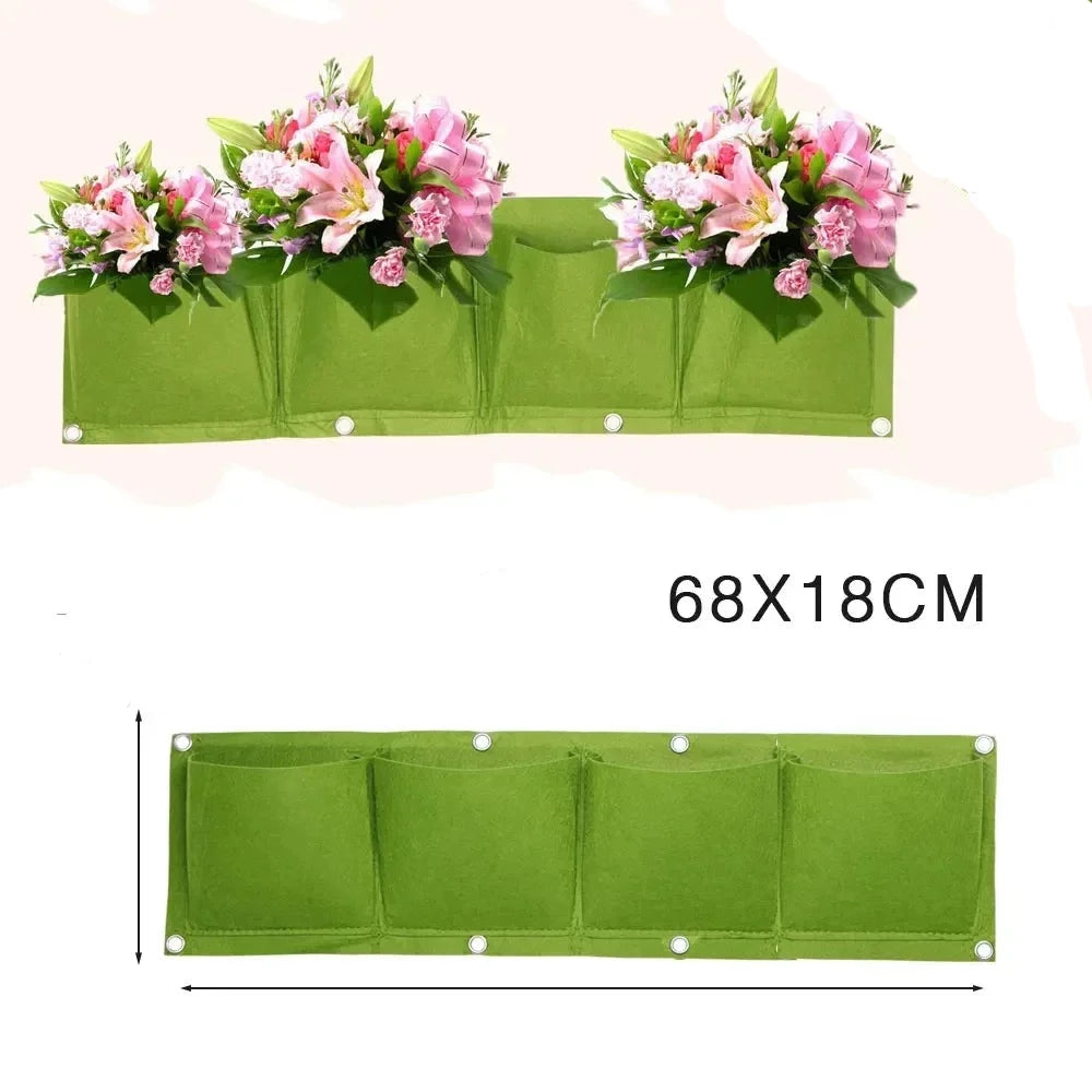 växtvägg blommor