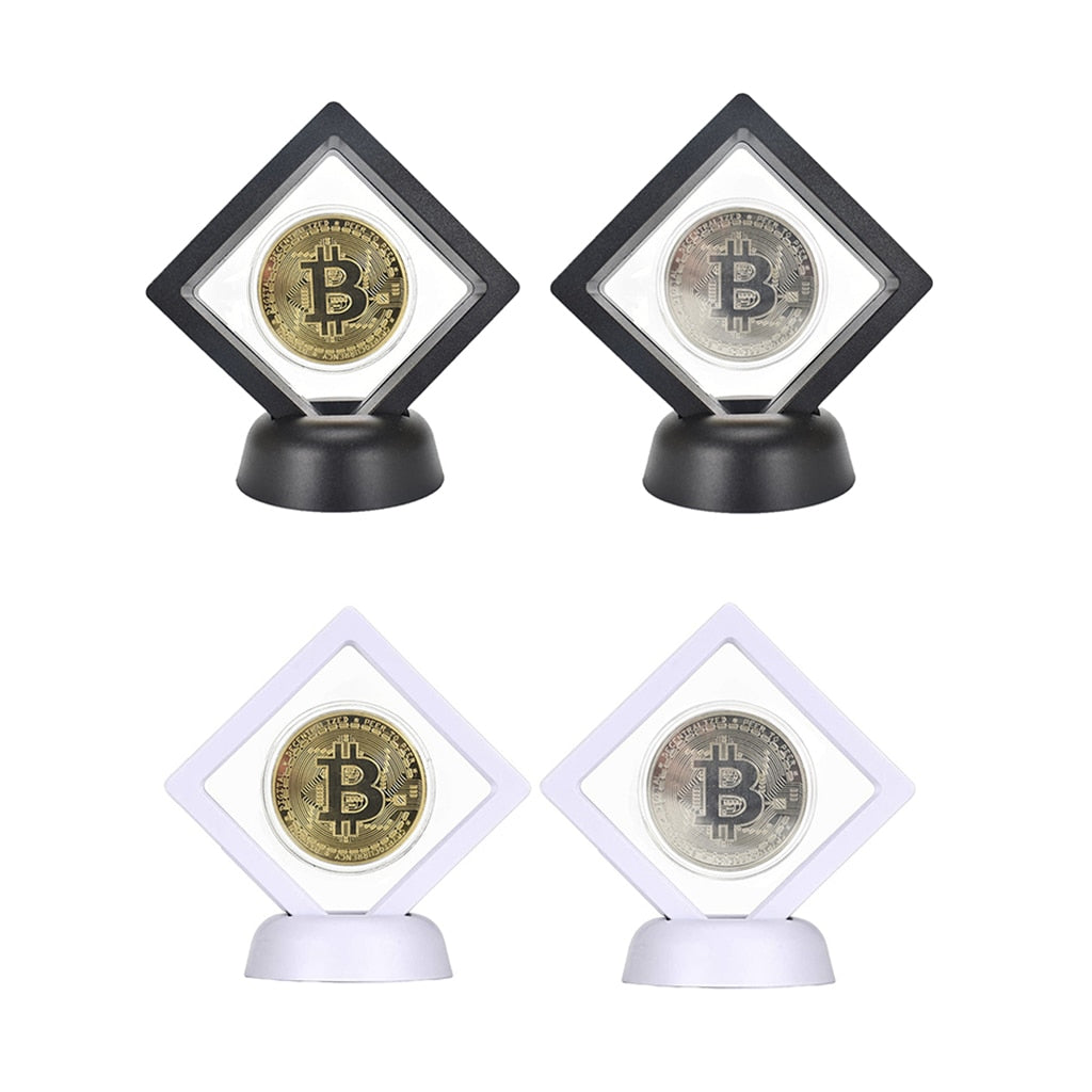 Bitcoin fysisk mynt