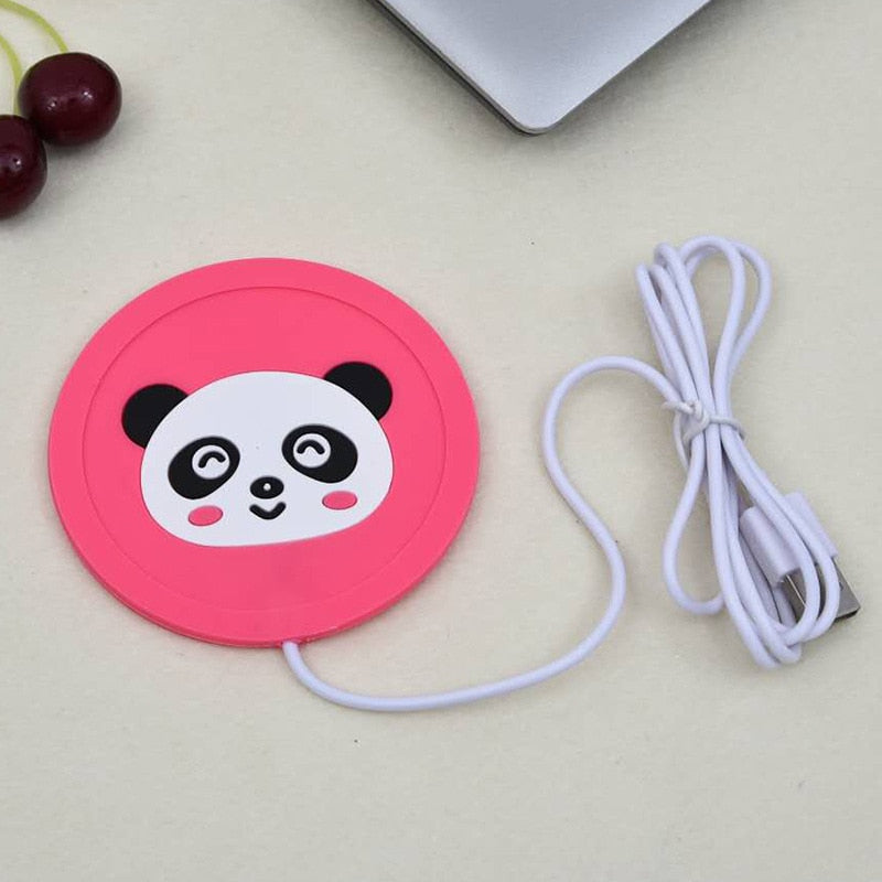 USB muggvärmare  - rosa färg