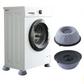 Vibrationsdämpare till tvättmaskin - bild på en tvättmaskin med Vibrationsdämpare till tvättmaskin på