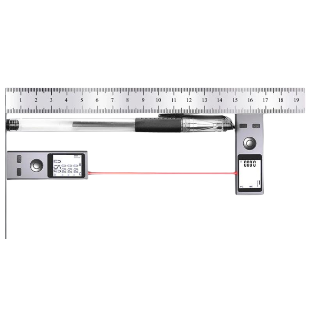 Lasermätare med precision 