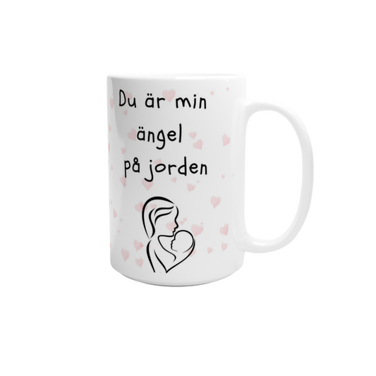 Ängel mamma mugg