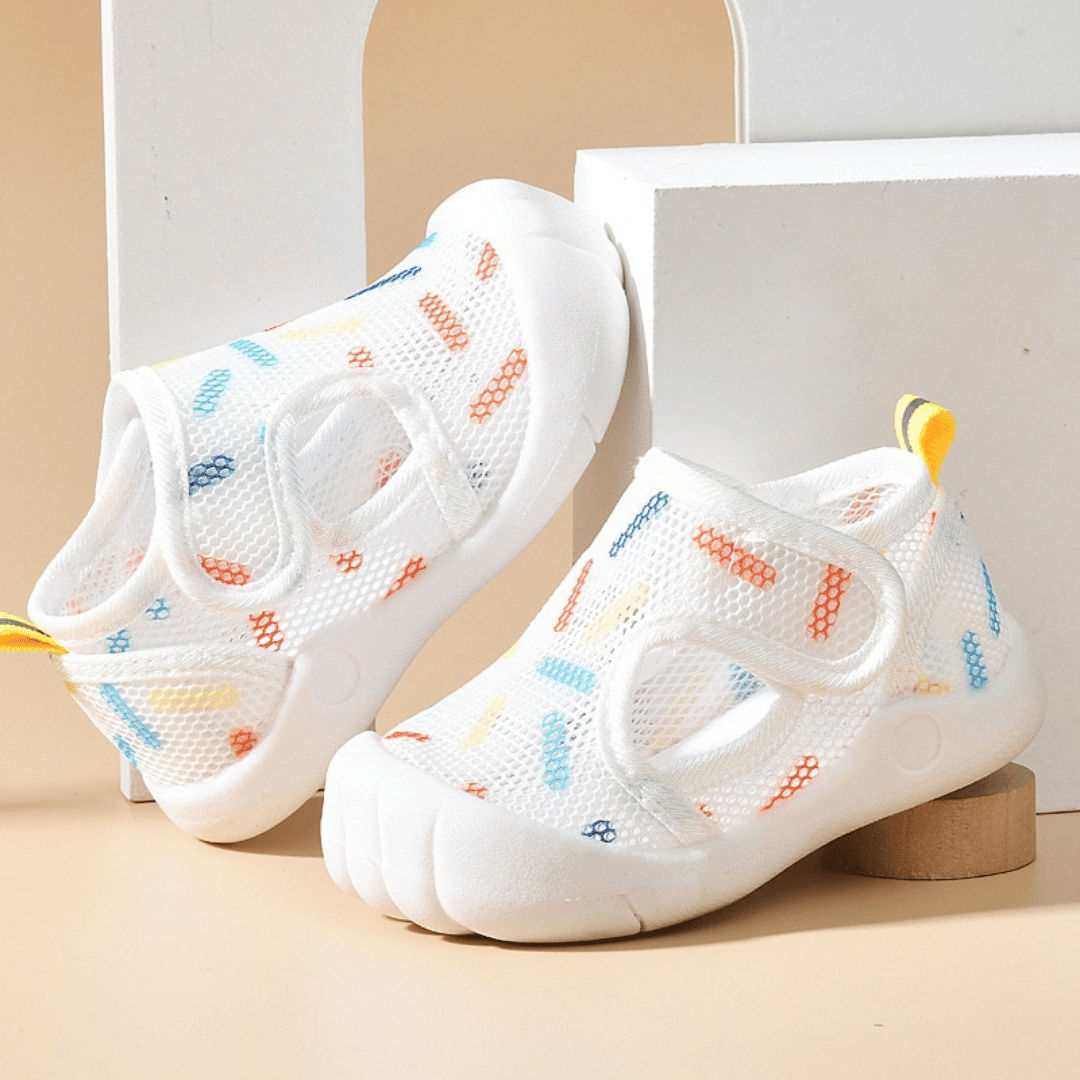 Baby AirSteps - barn sandaler - vita