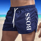 Badshorts för män blåa