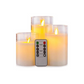Batteriljus med timer vit