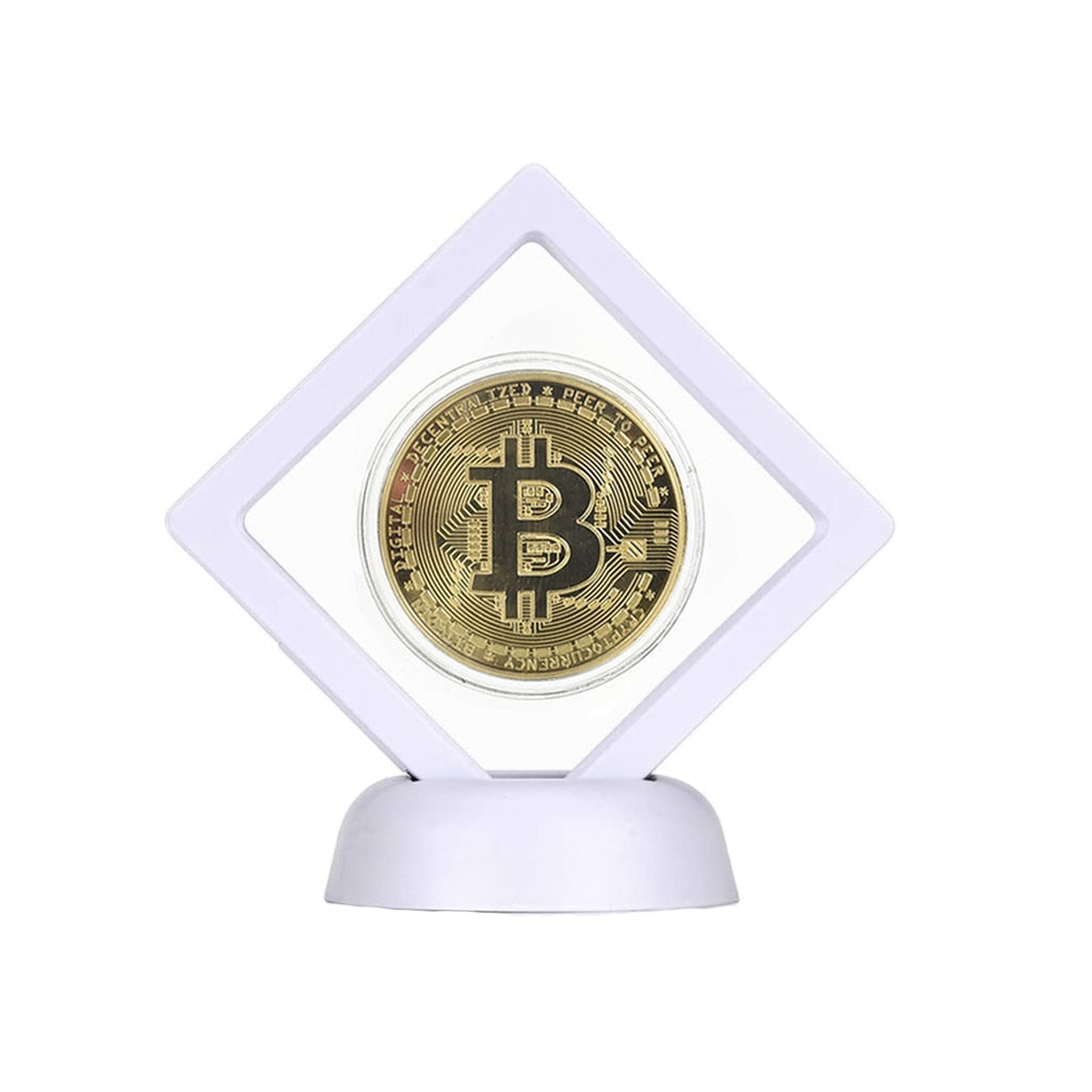 Bitcoin fysisk mynt