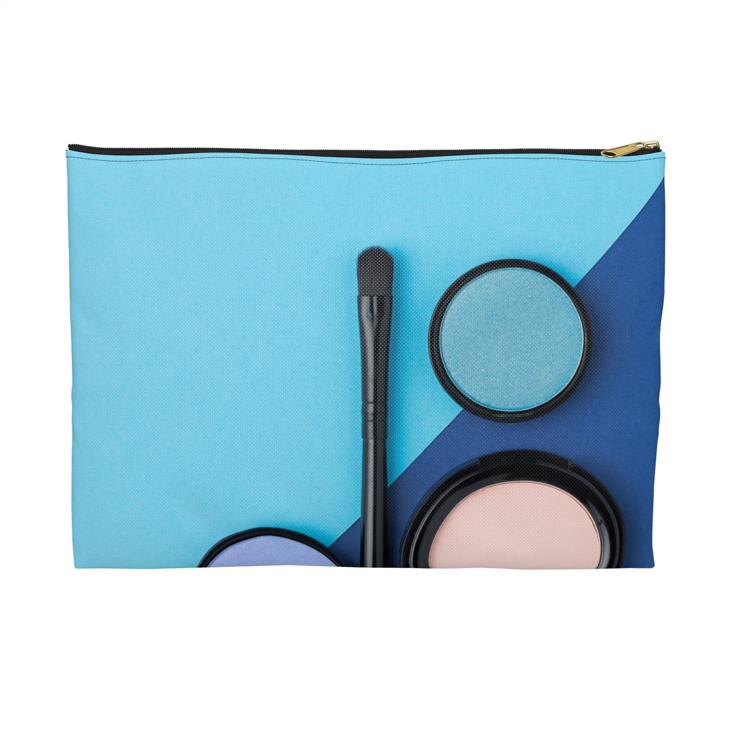 Blå sminkväska