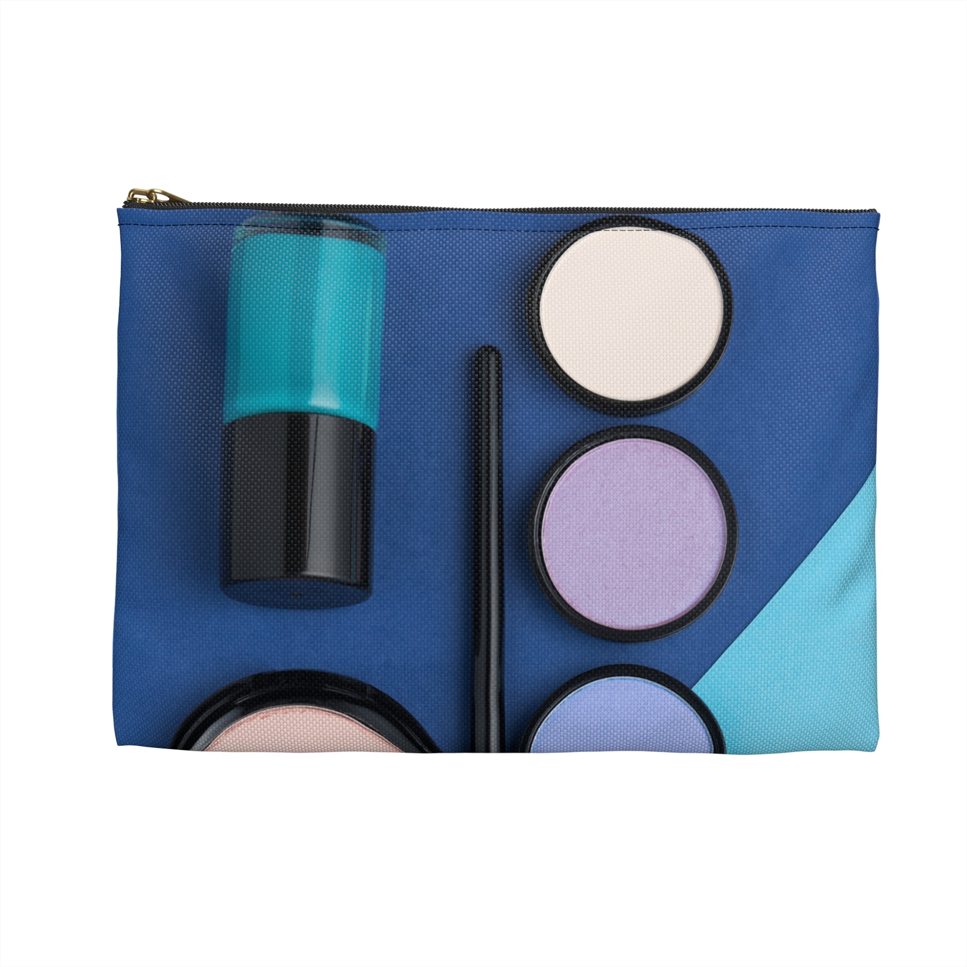 Blå sminkväska