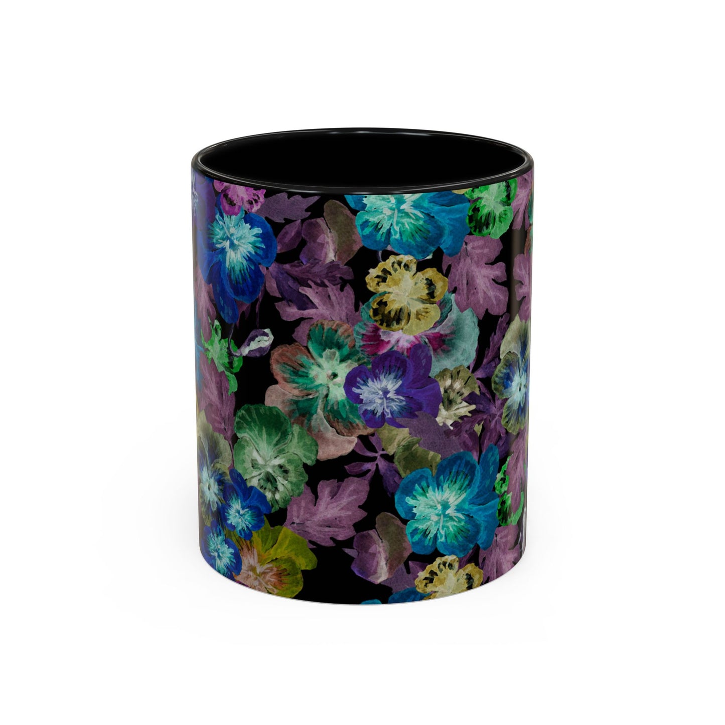 Blommig mugg