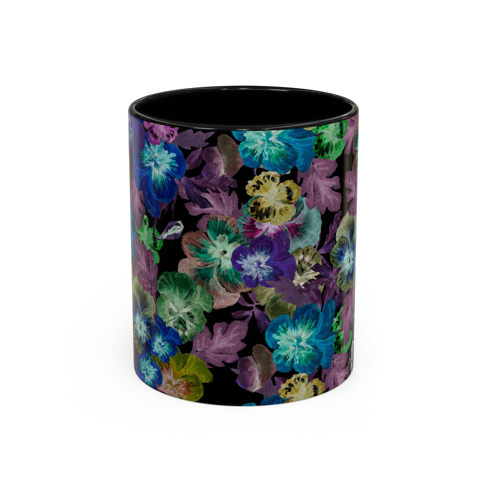 Blommig mugg