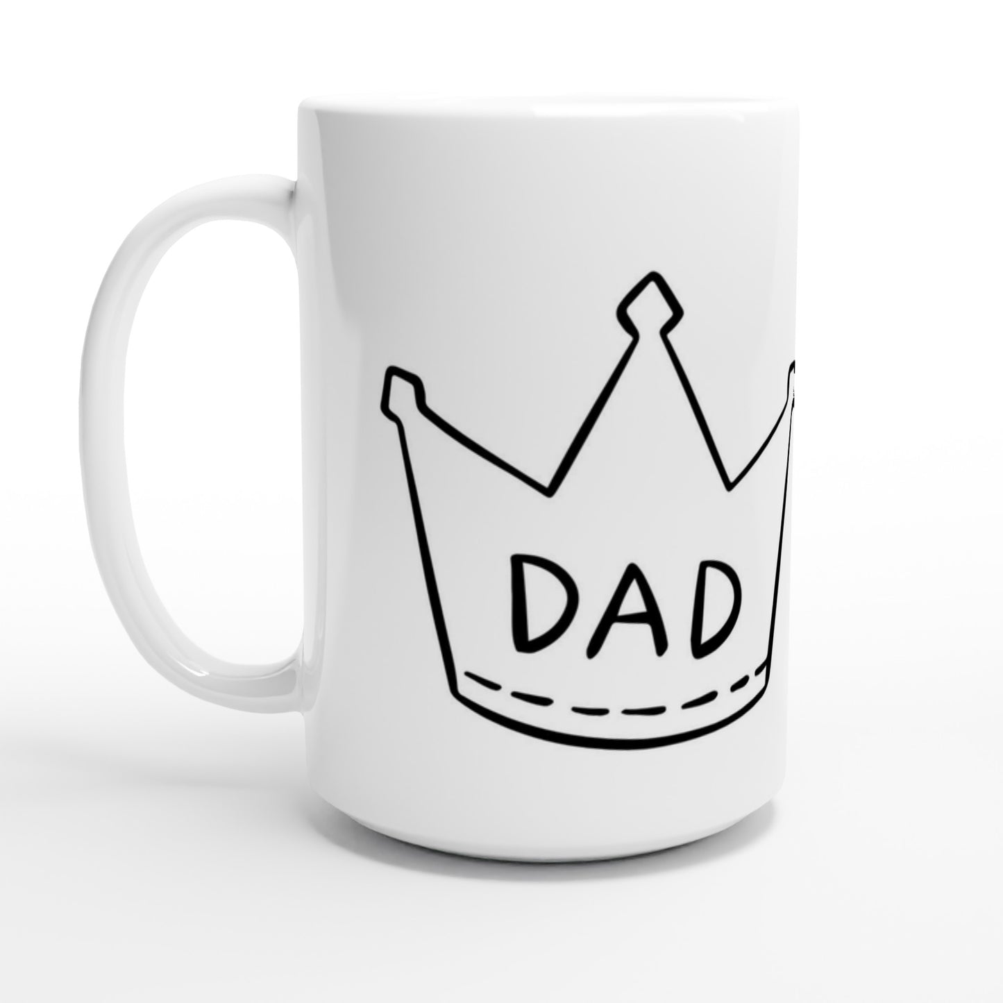 Crown dad mugg