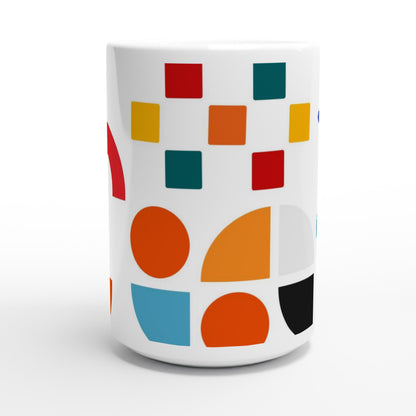 Färgglad mugg