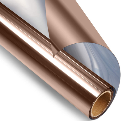 Fönsterfilm Insynsskydd - brun