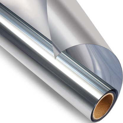 Fönsterfilm Insynsskydd - silver