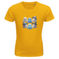 Halloween t-shirt gul