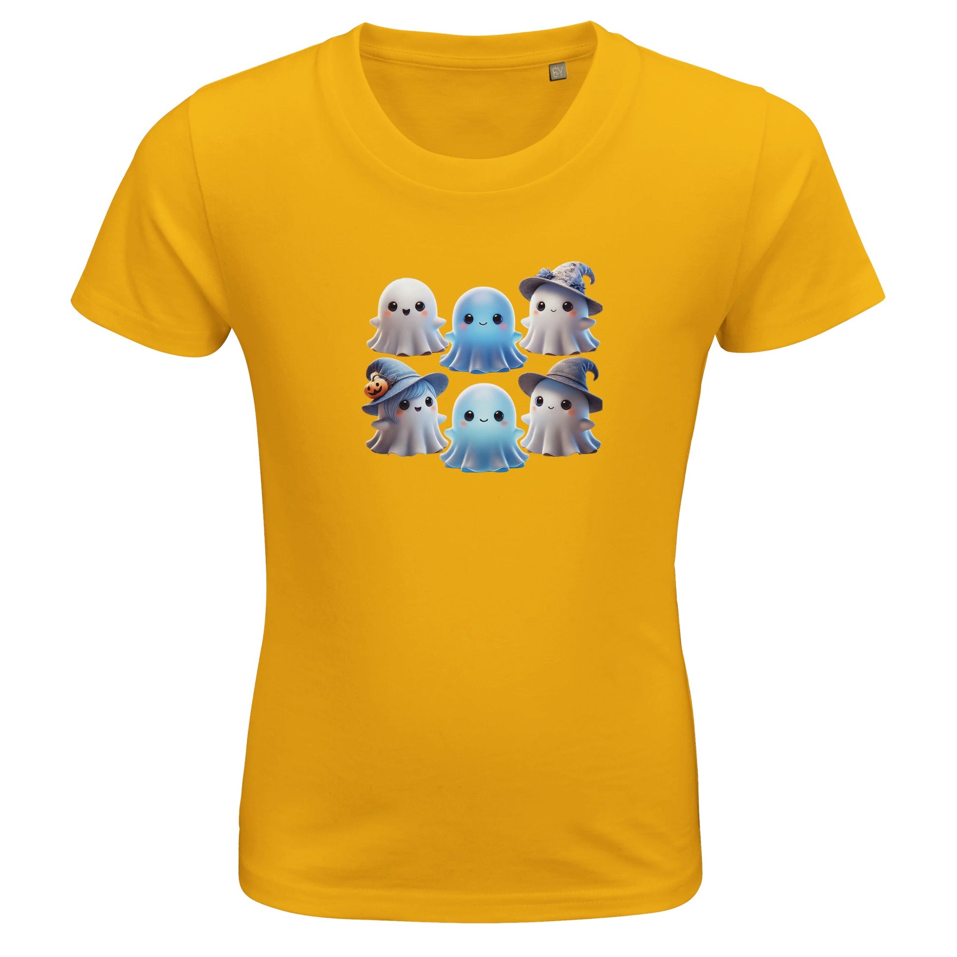 Halloween t-shirt gul