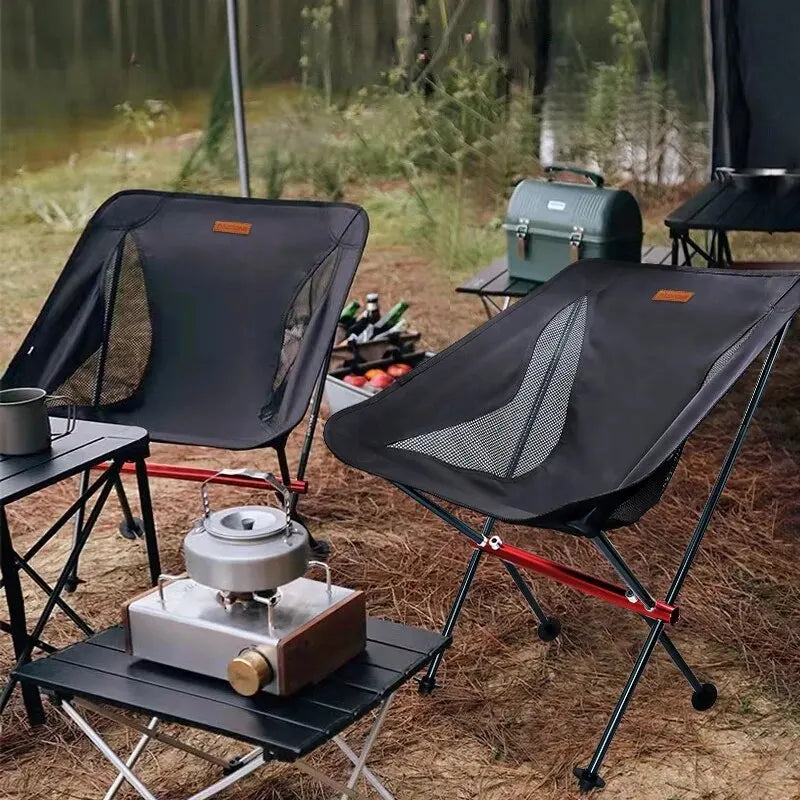 Hopfällbar campingstol